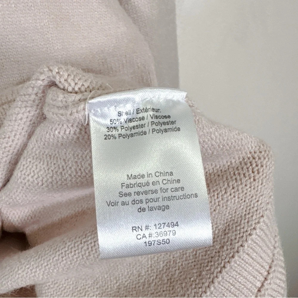 Heartloom Crew Neck Tie Waist Sweater Beige Color - Picture 13 of 16